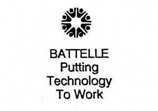 BATTELLE PUTTING TECHNOLOGY TO WORK logo