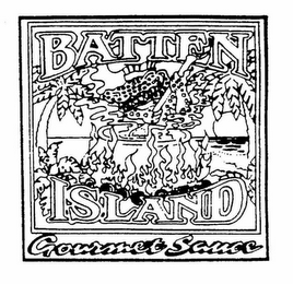 BATTEN ISLAND GOURMET SAUCE logo