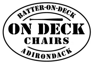 BATTER-ON-DECK ON DECK CHAIRS ADIRONDACK logo
