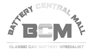 BATTERY CENTRAL MALL BCM CLASSIC CAR BATTERY SPECIALIST