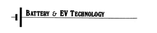 BATTERY & EV TECHNOLOGY logo