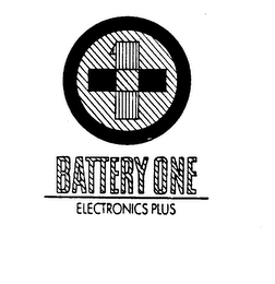 BATTERY ONE ELECTRONICS PLUS logo