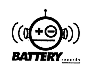 BATTERY RECORDS logo