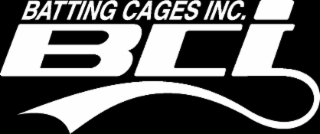 BATTING CAGES INC. BCI logo