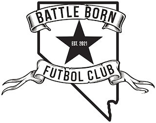 BATTLE BORN FUTBOL CLUB EST 2021 logo
