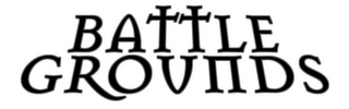 BATTLE GROUNDS logo