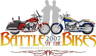 BATTLE OF THE BIKES 2007 SPONSORED BY CYCLE CONNECTION logo