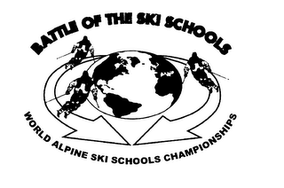 BATTLE OF THE SKI SCHOOLS WORLD ALPINE SKI SCHOOLS CHAMPIONSHIPS logo