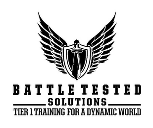 BATTLE TESTED SOLUTIONS TIER 1 TRAINING FOR A DYNAMIC WORLD logo