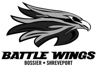 BATTLE WINGS BOSSIER · SHREVEPORT logo