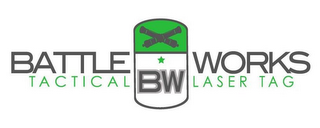 BATTLE WORKS BW TACTICAL LASER TAG logo