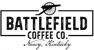BATTLEFIELD COFFEE CO. NANCY, KENTUCKY logo