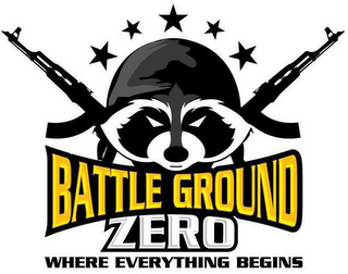BATTLEGROUND ZERO WHERE EVERYTHING BEGINS logo