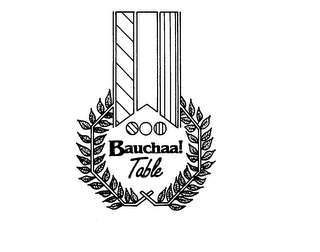 BAUCHAA! TABLE logo