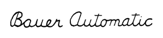 BAUER AUTOMATIC logo