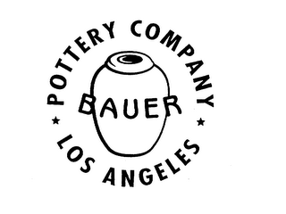 BAUER POTTERY COMPANY LOS ANGELES logo