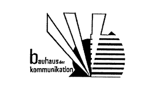 BAUHAUS DER KOMMUNIKATION logo