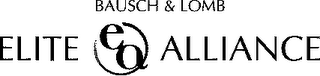 BAUSCH & LOMB ELITE ALLIANCE EA logo