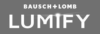 BAUSCH + LOMB LUMIFY logo