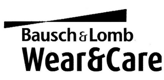BAUSCH & LOMB WEAR&CARE logo