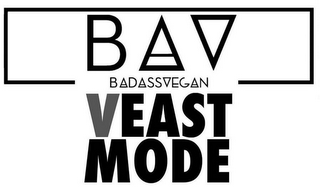 BAV BADASSVEGAN VEAST MODE logo