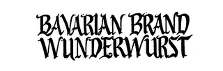 BAVARIAN BRAND WUNDERWURST logo
