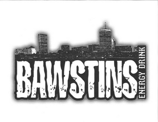 BAWSTINS ENERGY DRINK logo