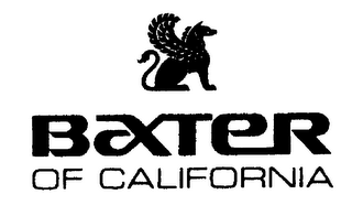 BAXTER OF CALIFORNIA logo