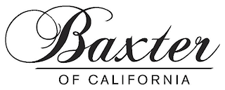 BAXTER OF CALIFORNIA logo