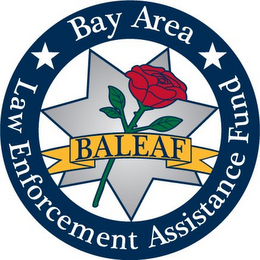 BAY AREA LAW ENFORCEMENT ASSISTANCE FUND BALEAF logo