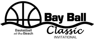 BAY BALL CLASSIC INVITATIONAL BASKETBALL AT THE BEACH logo