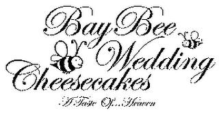 BAY BEE WEDDING CHEESECAKES A TASTE OF HEAVEN logo