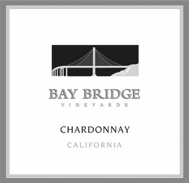 BAY BRIDGE VINEYARDS CHARDONNAY CALIFORNIA logo