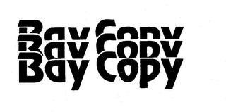 BAY COPY logo
