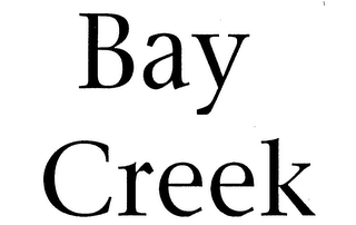 BAY CREEK logo
