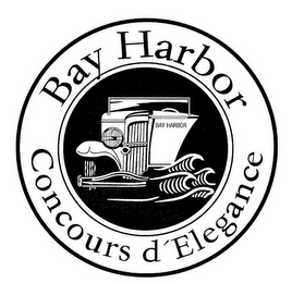 BAY HARBOR CONCOURS D'ELEGANCE logo