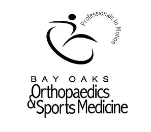 BAY OAKS ORTHOPAEDICS & SPORTS MEDICINE PROFESSIONALS IN MOTION logo