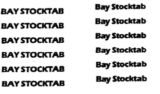 BAY STOCKTAB