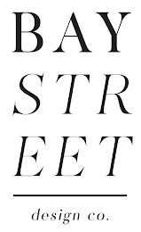 BAY STREET DESIGN CO. logo