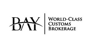 BAY WORLD-CLASS CUSTOMS BROKERAGE logo