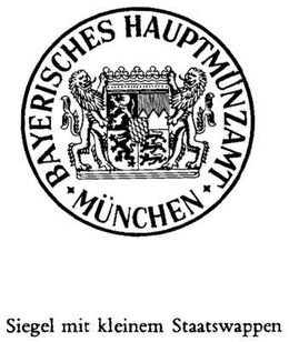 BAYERISCHES HAUPTMÜNZAMT MÜNCHEN logo
