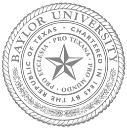 BAYLOR UNIVERSITY · CHARTERED IN 1845 BY THE REPUBLIC OF TEXAS · PRO ECCLESIA · PRO TEXANA · PRO MUNDO logo