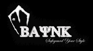BAYNK SAFEGUARD YOUR STYLE logo