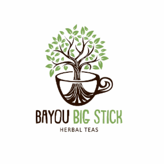 BAYOU BIG STICK HERBAL TEAS logo