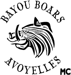 BAYOU BOARS AVOYELLES MC logo
