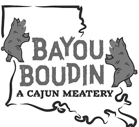 BAYOU BOUDIN A CAJUN MEATERY logo