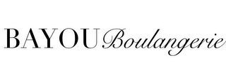BAYOU BOULANGERIE logo
