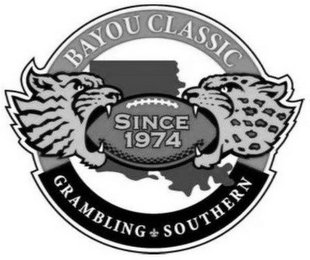 BAYOU CLASSIC SINCE 1974 GRAMBLING SOUTHERN logo