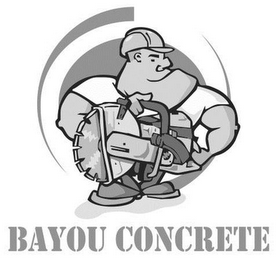 BAYOU CONCRETE logo