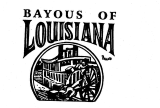 BAYOUS OF LOUISIANA BRAND logo